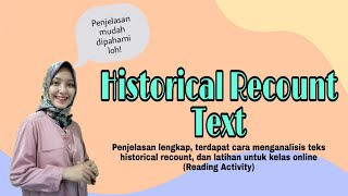 Historical Recount Text | Reading Activity