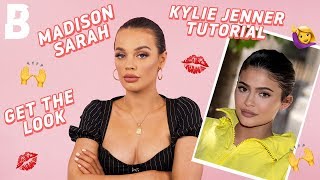 GET THE LOOK: KYLIE JENNER 💋| FULL FACE MAKEUP TUTORIAL 💁 | MADISON SARAH ⚡️ | BEAUTY BAY