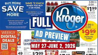 *NEW MEGA* Kroger FULL Ad Preview for 5/27-6/2 | $.99 Sale, New Weekly Digitals, 5x Digitals, * MORE