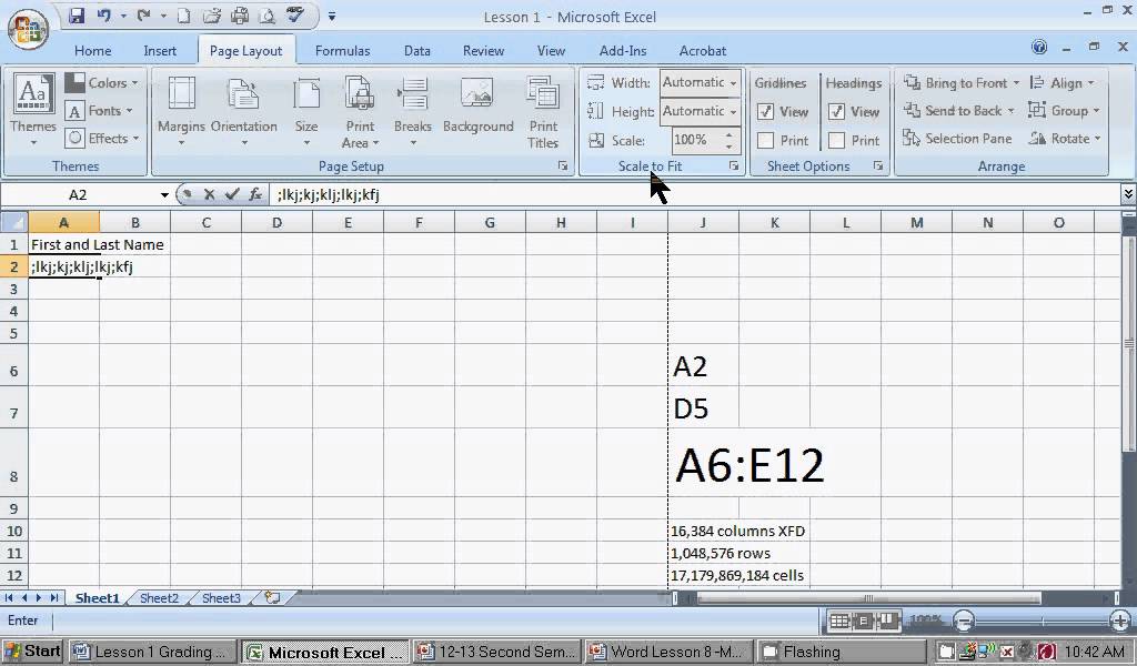 Learn Excel Lesson 1 Excel Basics Riset Learn Excel Lesson 1 Excel Basics Riset