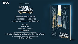 Orbán Balázs új könyvének kancelláriaminiszteri beszélgetéssel egybekötött könyvbemutatója
