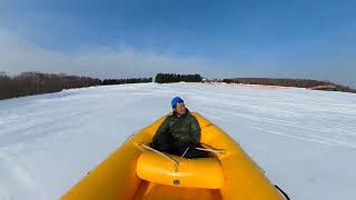 雪地泛舟體驗 北海道北方雪上樂園