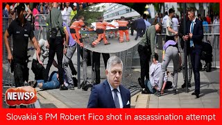 Slovakia’s PM Robert Fico shot in assassination attempt  NEWS9