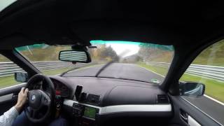 Nordschleife 05.11.2016 BMW E46 330i Touring Rain 11:32,5min BTG