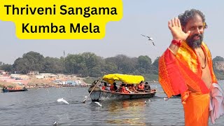 Bangalore to Prayagraj road trip, Kumbhmela 2025, boat ride to Thriveni Sangam