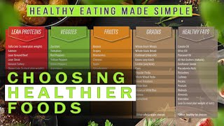 Choosing Healthier Foods | Healthy Eating Made Simple #1