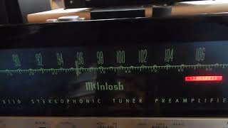 Mcintosh MX-110 Pre Amp / Tuner Video for ED