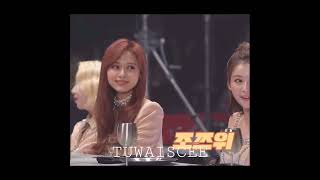 tzuyu's wink got sana go wohooo#satzu#sana s#tzuyu #twice #TUWAISCEE