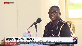 EJURA Killing Probe: DCOP David Agyemang Adjem testifies before committee -  Joy News Today (7-7-21)