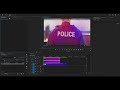 police siren flashing lights overlay in premiere pro