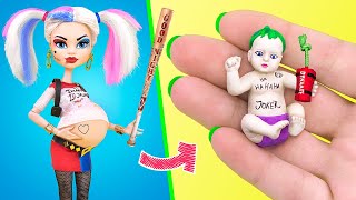 10 DIY Baby Doll Hacks and Crafts / Miniature Baby, Cradle, Diapers and More!