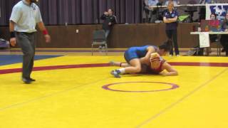 2012 Harry Geris Memorial Duals: 82 kg Brittany Jones (Missouri) vs. Justina Distasio (SFU)