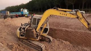 เอาไงดีเมื่อ60มือไม่ยาวเท่า120 Dumptruck Excavator