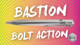 Bastion Bolt Action Stainless Steel Pen