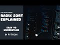 RADIX SORT WITH PYTHON || DSA WITH PYTHON