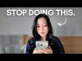 How to actually stop DOOMSCROLLING | end your social media addiction *for good*