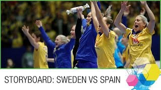 Sweden vs Spain in 45 seconds | Storyboard | EHF EURO 2016