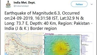 Tremors In Delhi, Parts Of North India After 6.3 Magnitude Earthquake Near Lahore
