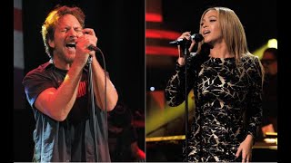Beyonce & Eddie Vedder -- Redemption Song