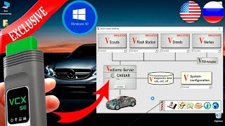 Exclusive. Installation Vediamo 5.01.01 for VXDIAG VCX SE Benz C6 + CBF