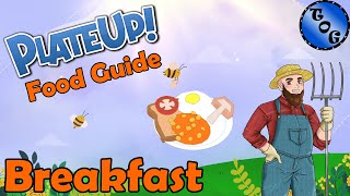 PlateUp! I Breakfast Food Guide I Learning the Basics I Tutorial