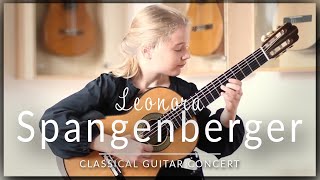 Leonora Spangenberger (age 11) - Full Classical Guitar Concert at Siccas Guitars - J.S Bach, Legnani