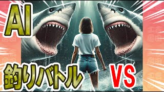 究極の海のバトル！AIが描くシャークファイトの壮絶ドラマ！Epic Ocean Battles! AI-Generated Shark Fights Unleashed!