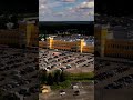 drone hyperlapse of the famous tuurinkyläkauppa summer day tuuri visittuuri veljeksetkeskinen