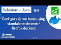 Run Selenium4 tests in standalone chrome | firefox dockers
