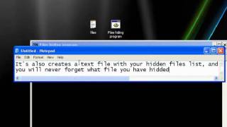 [Tut]Hide files with a batch