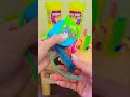 Tropical rainbow blue raspberry gummy roll sweets #satisfying