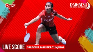 🔴 LIVE SCORE: Gregoria Mariska Tunjung vs He Bing Jiao (China) | INDONESIA MASTERS 2023