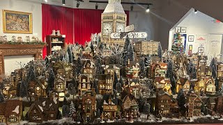 Gigantic Christmas village display by Dept. 56!