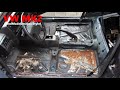 VW Golf 2 undersealing a car bottom fix inside restoration low budget car build ✔ VW Golf 2 undersealing a car bottom fix inside restoration low budget car build ✔