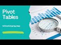 Pivot table in Excel for beginners in 2023