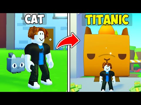 NOOB CAT TO THE TITANIC CHALLENGE IN PET SIMULATOR X