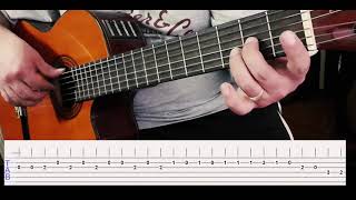 Malvita (chamame) 1er guitarra tutorial