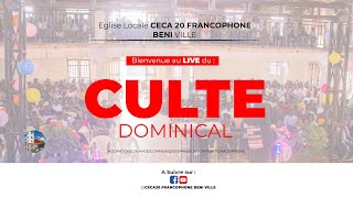 CULTE DU 26 JANVIER 2025 à la CECA 20 Francophone Beni Ville