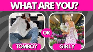 🤎ARE YOU A TOMBOY OR GIRLY GIRL?💄 - Aesthetic Quiz