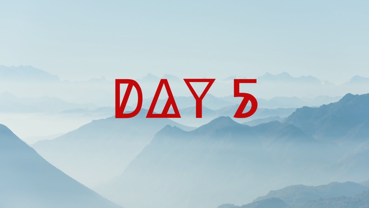 Day 5 - YouTube