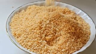 bread crumb recipe. homemade bread crumb. how to make bread crumb.ক্রিস্পি ব্রেড ক্রাম্ব.