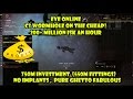 Eve online – C3 Wormhole on the cheap! 200+ million an hour!