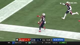 Kyle Dugger Interception | Patriots vs Browns