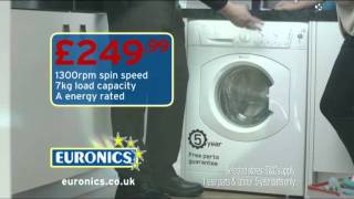 Euronics Hotpoint Washing Machine 2011