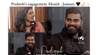 Podirob Engagement on January 😍 #waiting #drrobinradhakrishnan #aratipodi #drrobin #trending #arati