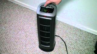 Lasko Ceramic Tower Space Heater with remote