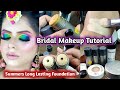 How To Apply Kryolan Aqua Cake on Stick || Professional Bridal Base bnany ka tareeka #zainabnuman