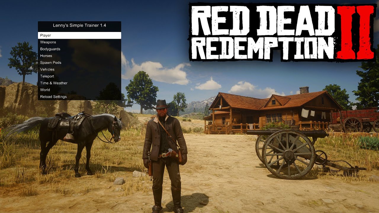 Red dead redemption 2 scripts. РДР 2 трейнер. Red Dead Redemption 2 native Trainer. Lenny simple Trainer rdr 2. Simple Trainer rdr2.