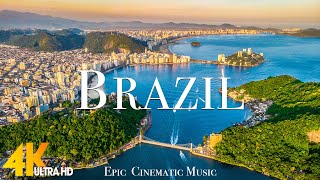 Brazil 4K  - Scenic Relaxation Film with Calming Music | 4K ULTRA HD VIDEO