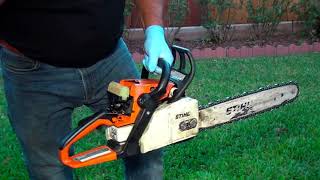 STIHL MS 250 PRENDE PERO AL ACELERAR SE APAGA